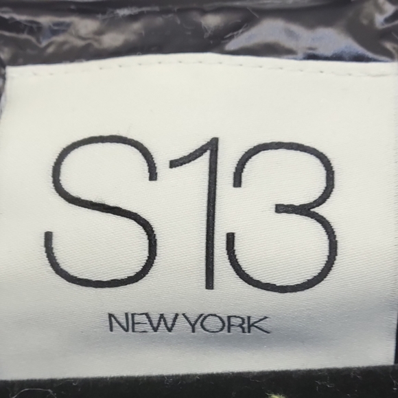 S13 Madison Cream Faux Fur Quilted Puffer Coat Women's XL - Picture 9 of 16